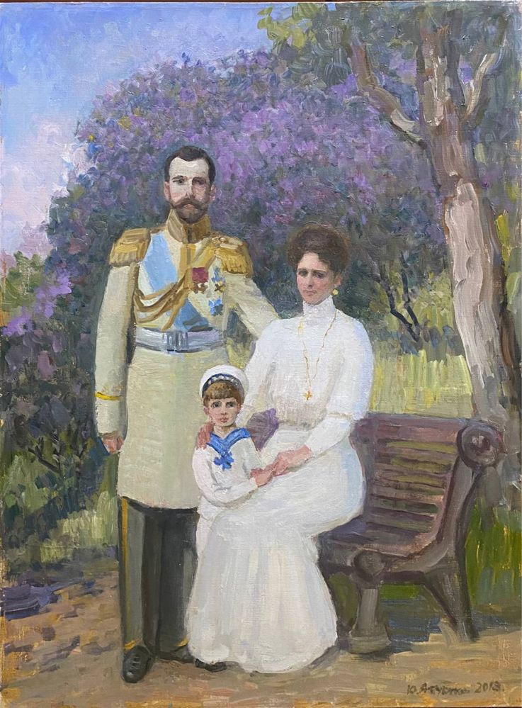 Картина/Картины Юлий Ятченко - Наследник, Всадник, Князь, Молитва