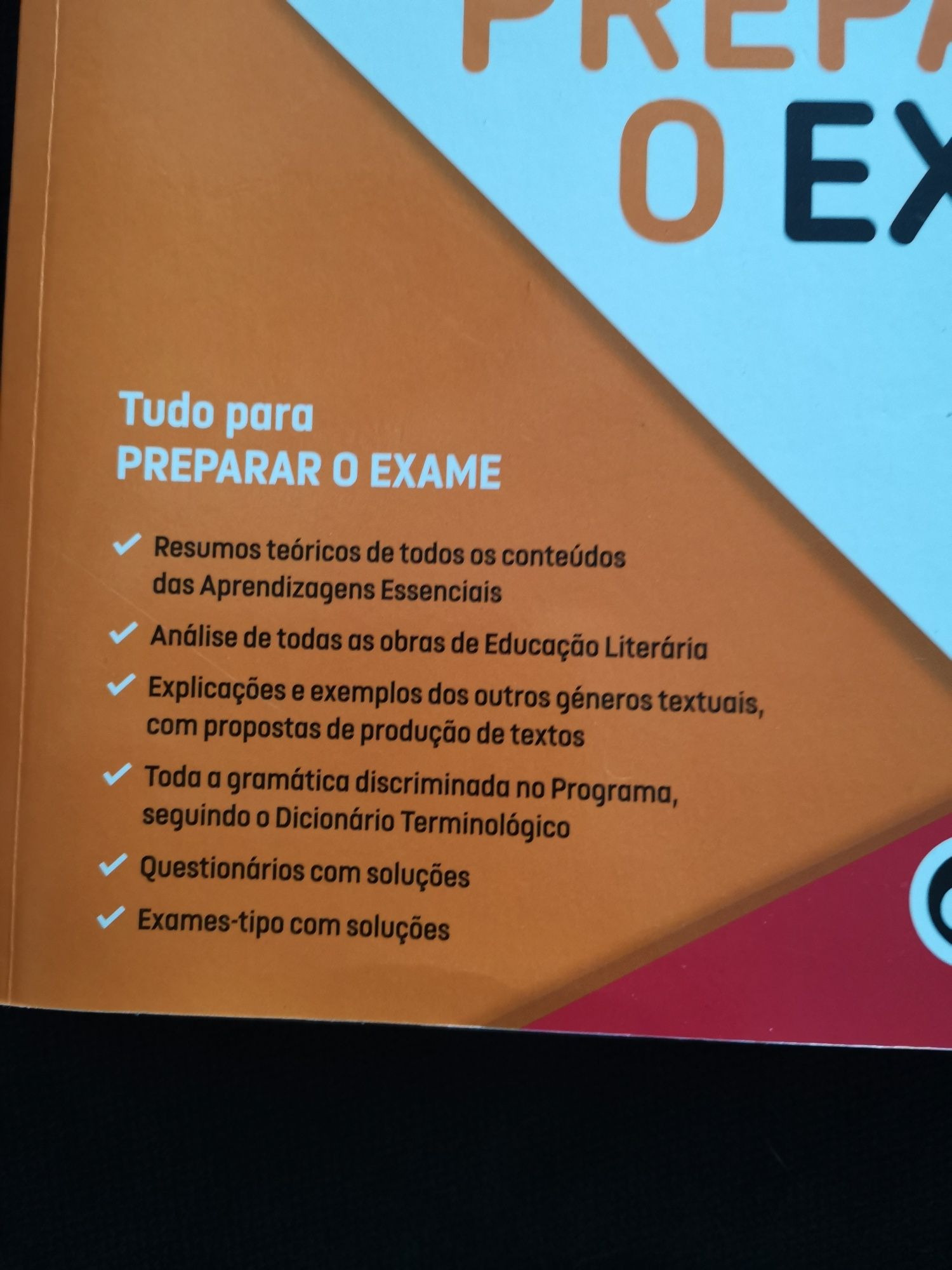 Manual novo  de português 12 - preparar o exame