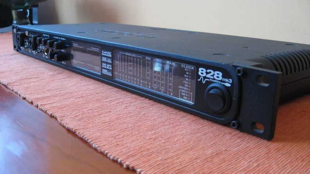 Audio Interface Firewire Audio Interface Motu 828 mk3