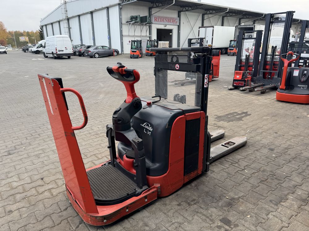 Paleciak elektryczny Linde L 14 jak Nowy 200 cm 1400 kg wózek
