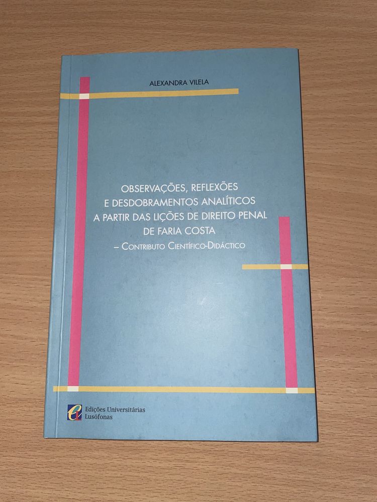Observações, Reflexões e Desdobramentos Analíticos direito penal