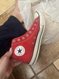 Кеды Converse красного цвета