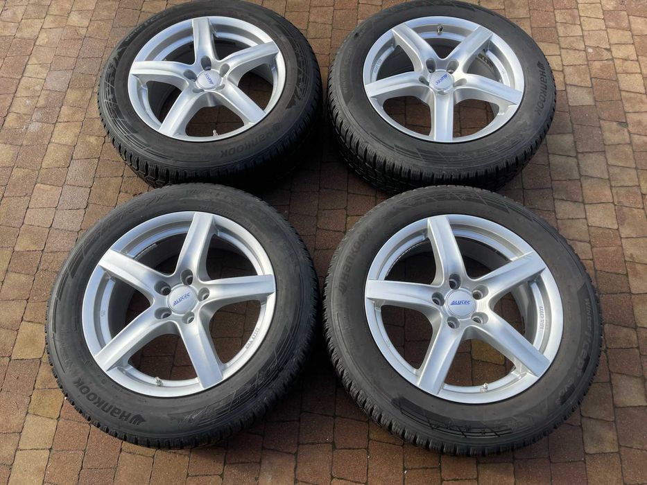 3733. Koła zimowe Tucson Sportage Qashqai 5x114.3 215/60/17 Michelin