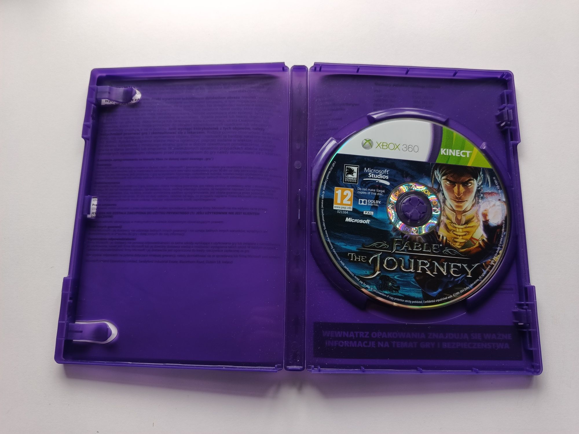 Gra Xbox 360 KINECT Fable The Journey -PL-