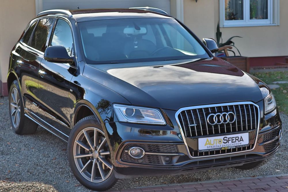 Audi Q5 Quattro • Skóry • Navi• Salon Włochy • Czujniki • Oryginał