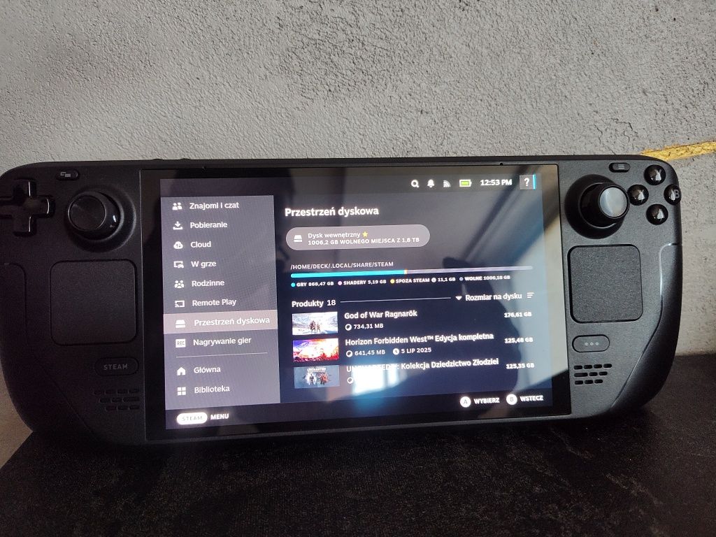 Steam Deck OLED 2TB, SSD, HDR