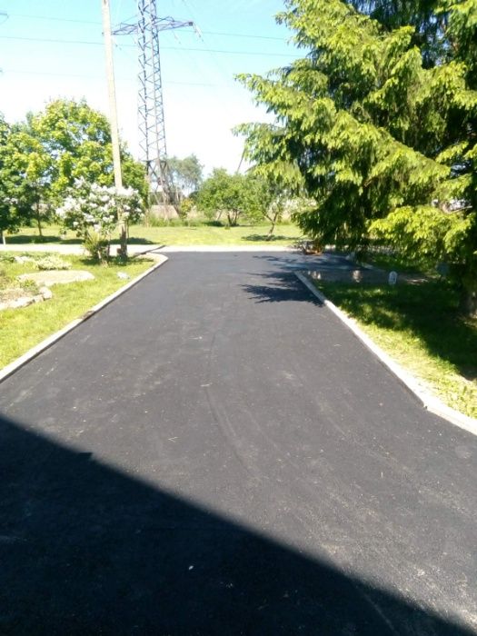 Укладка асфальта, асфальтирование, фрезерование асфальта