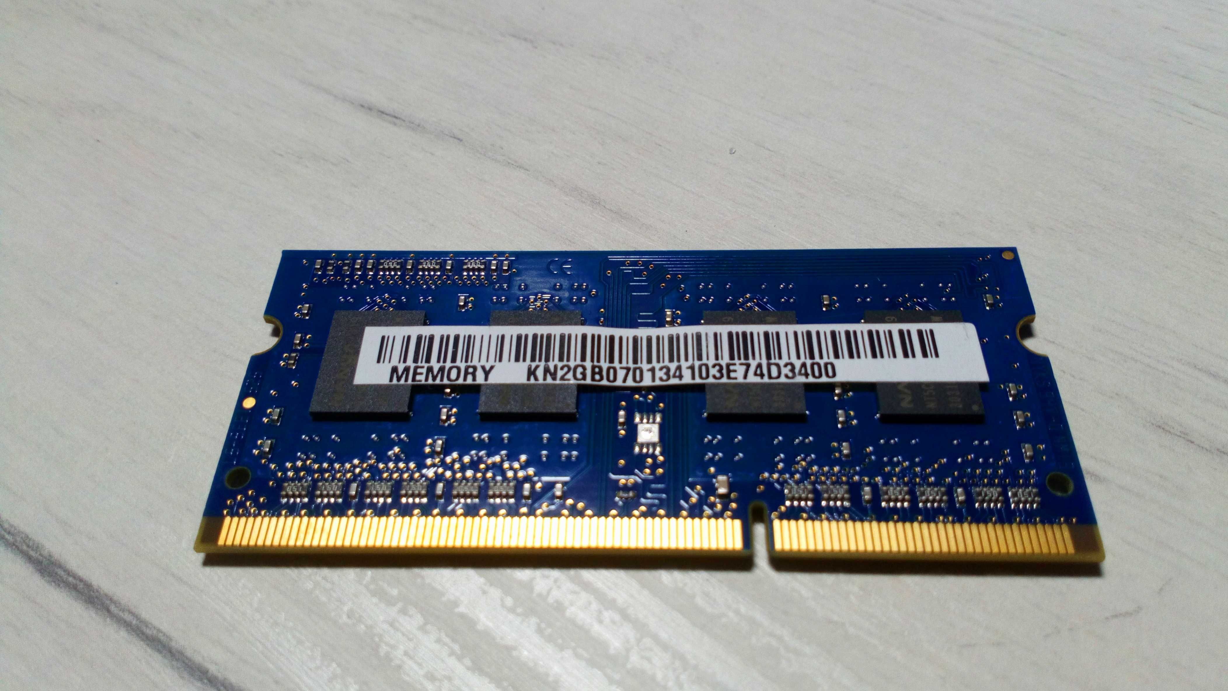 Pamięć RAM DDR3 KINGSTON 2GB 1Rx8 PC3L-12800S-11-11-B3 2GB