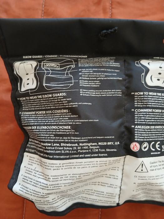 Pack Protecções Skate NoFear