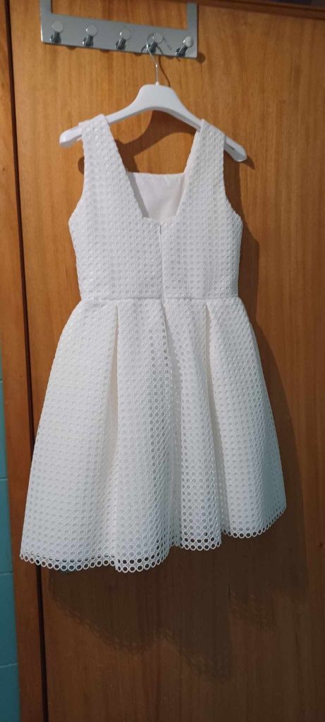 Vestido branco menina