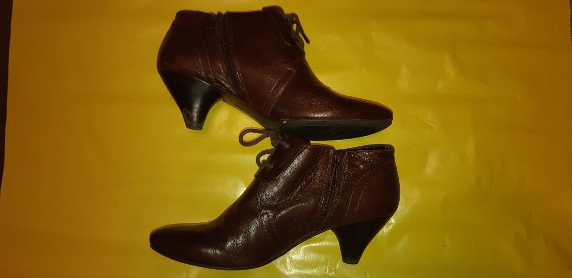 Skórzane botki r.41 Nine West