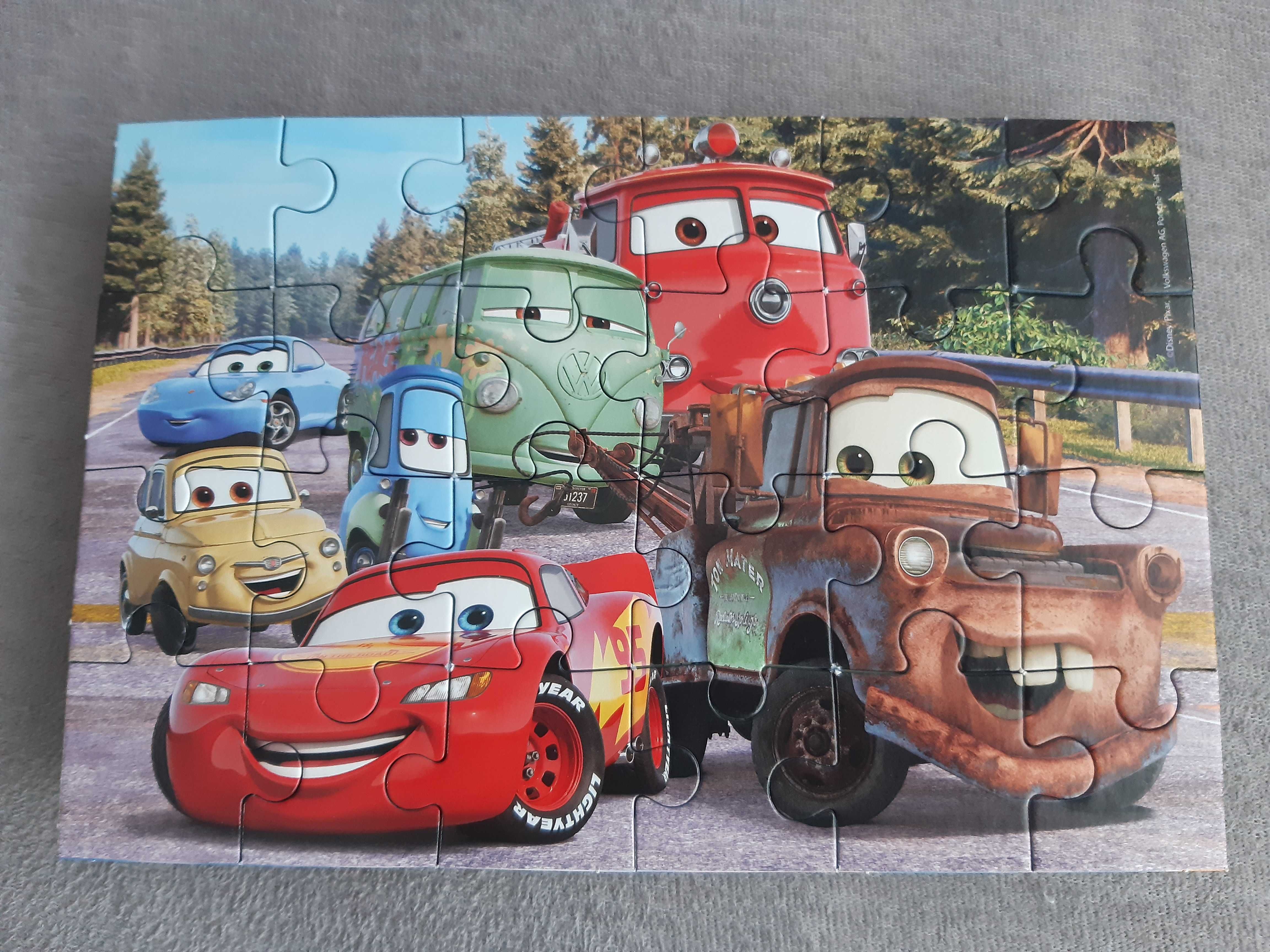Puzzle Auta 24 elementy Clementoni