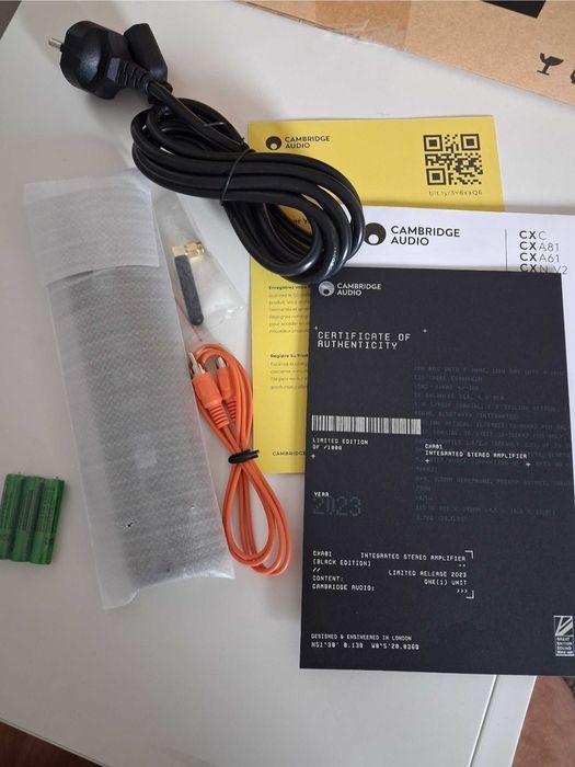 Cambridge Audio CXA81 Black wzmacniacz stereo Limited Edition GW