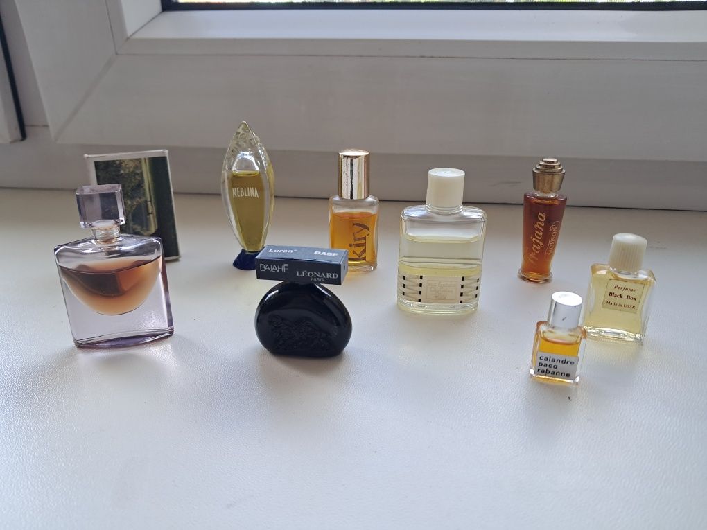 Perfumy miniatury, końcówki kolekcja nowa cena.