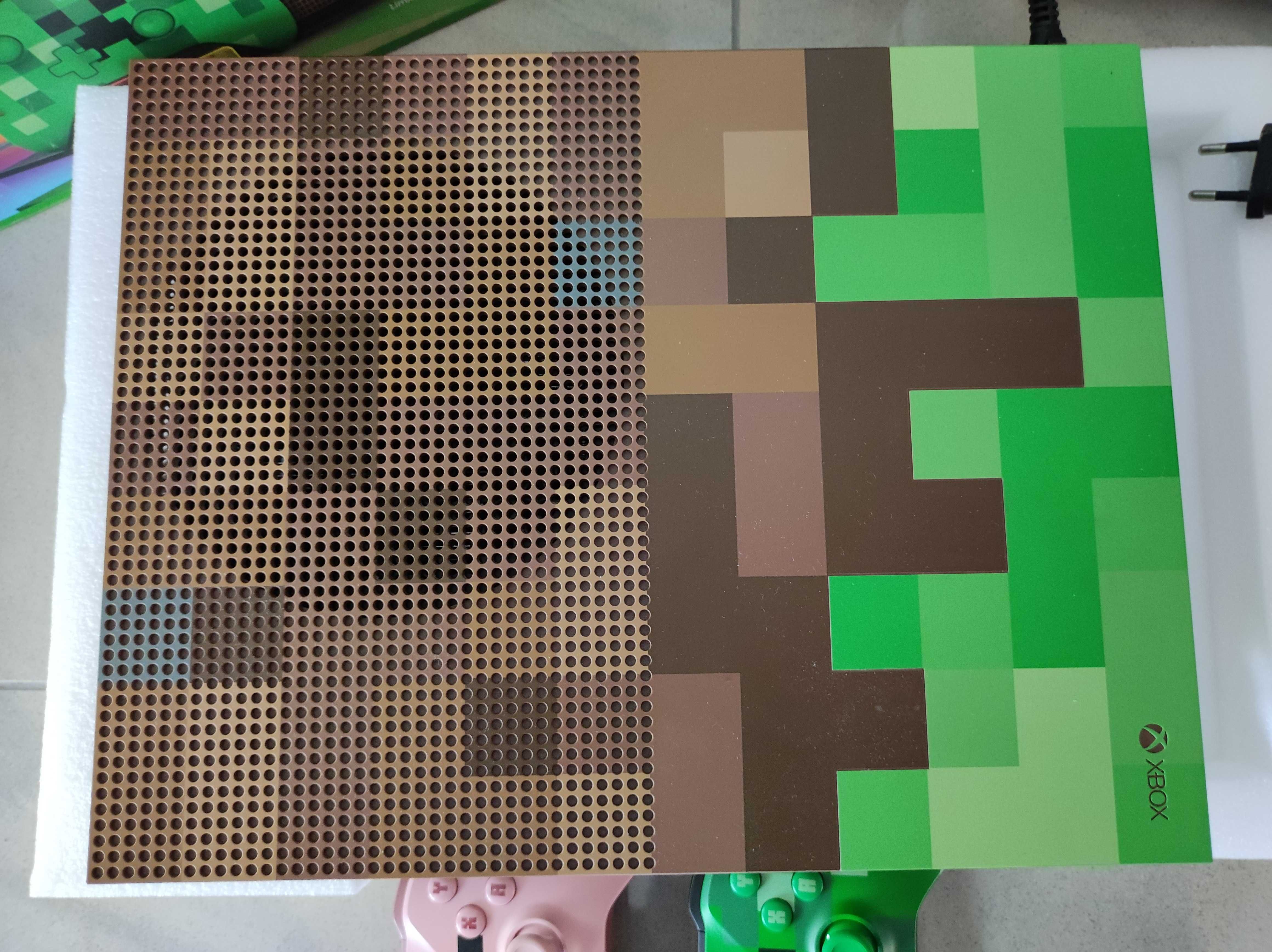 Xbox One S 1Tb model Minecraft 2 * Nowe pady + gra Far Cry 4