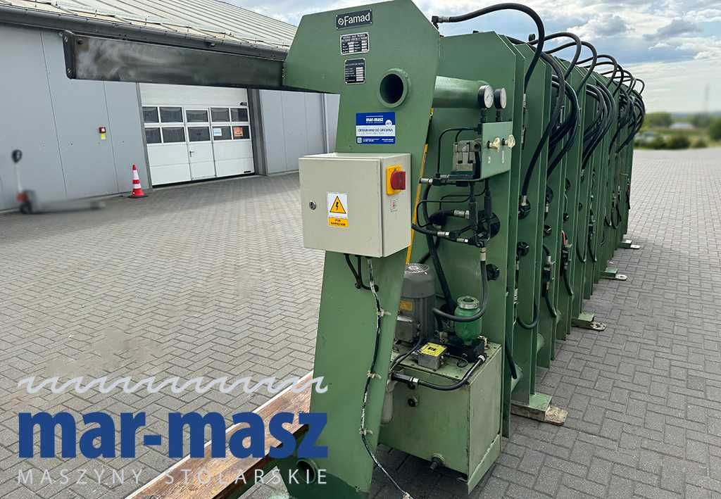 Prasa montażowa hydrauliczna do klejenia drewna FAMAD typ HSKG