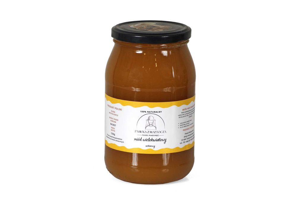 Miód Wielokwiatowy Pasieka z Roztocza