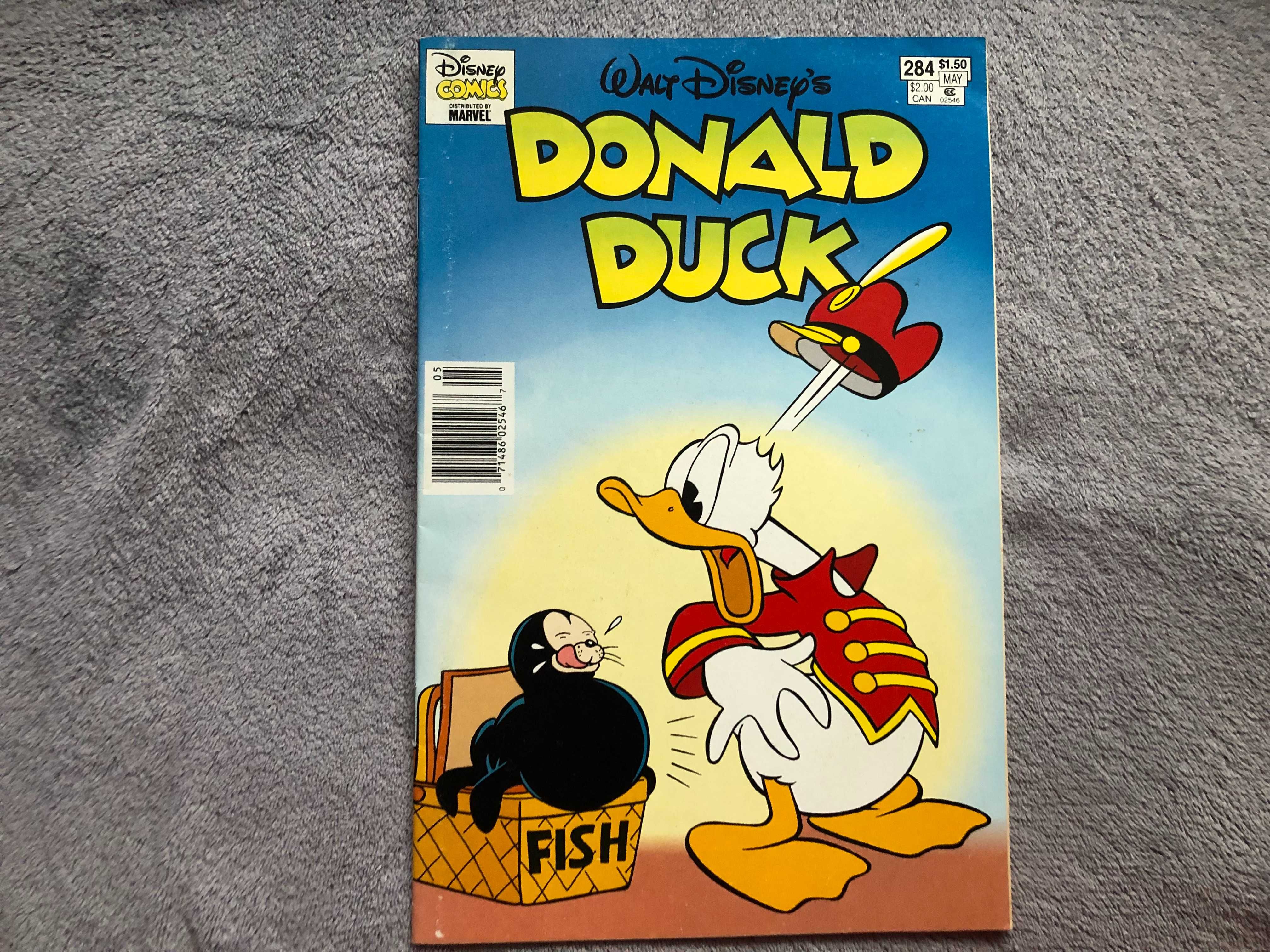 Komiks amerykański WALT DISNEY'S DONALD DUCK, Marvel Comics/Gladstone