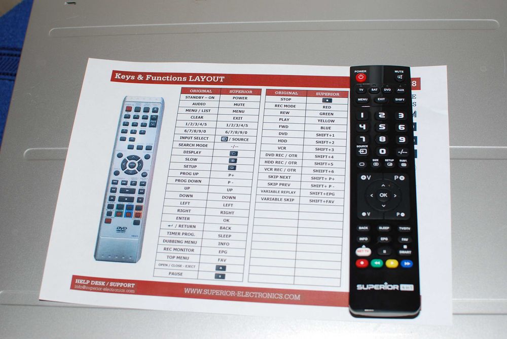 Kopiarka Funai DVD-VR370 z HDD do przegrywanie VHS na DVD z pilotem