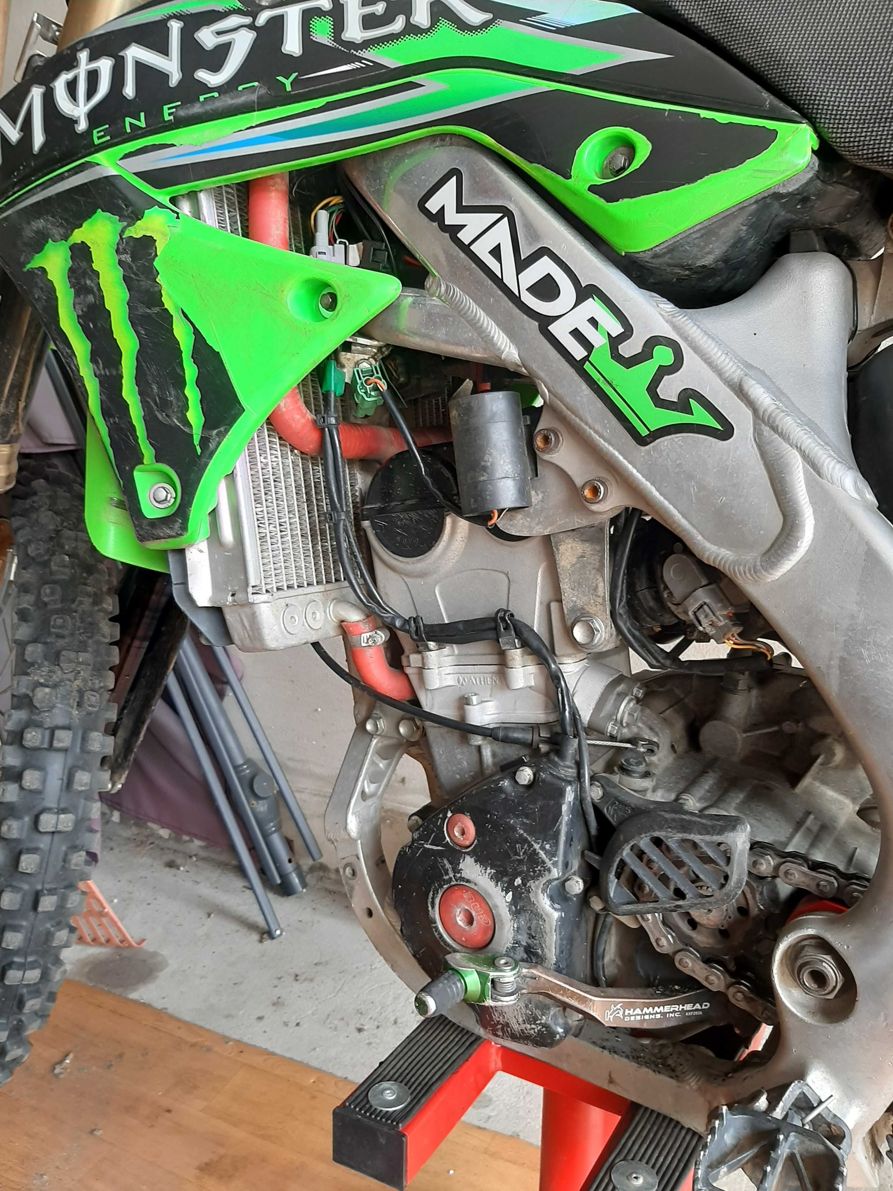 Kawasaki kxf250 po  remoncie