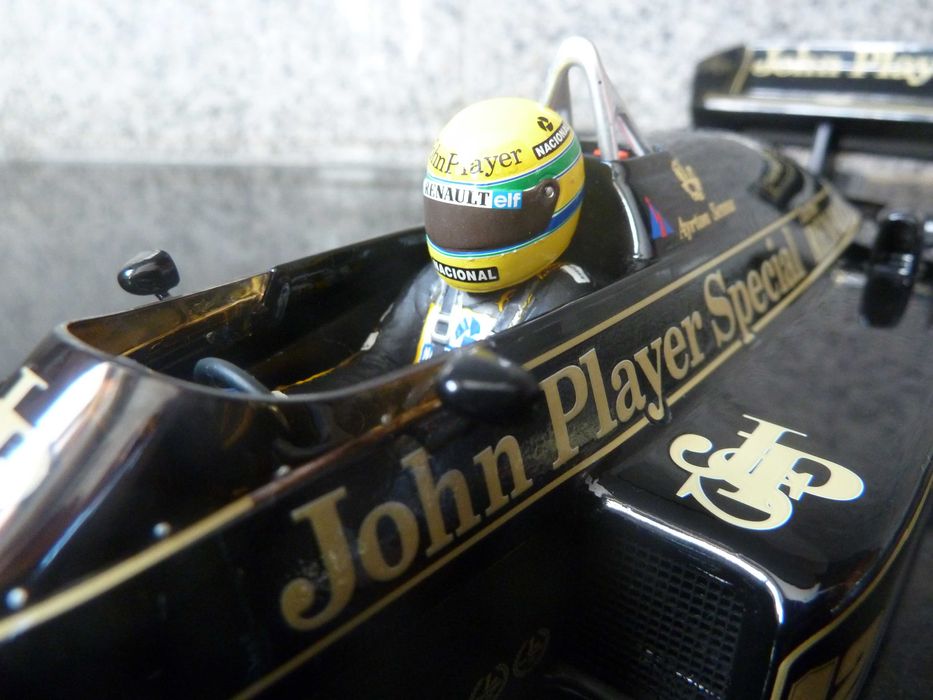 1:18 Minichamps, Lotus 98T, Senna, John Player Special, 1986, AutoArt
