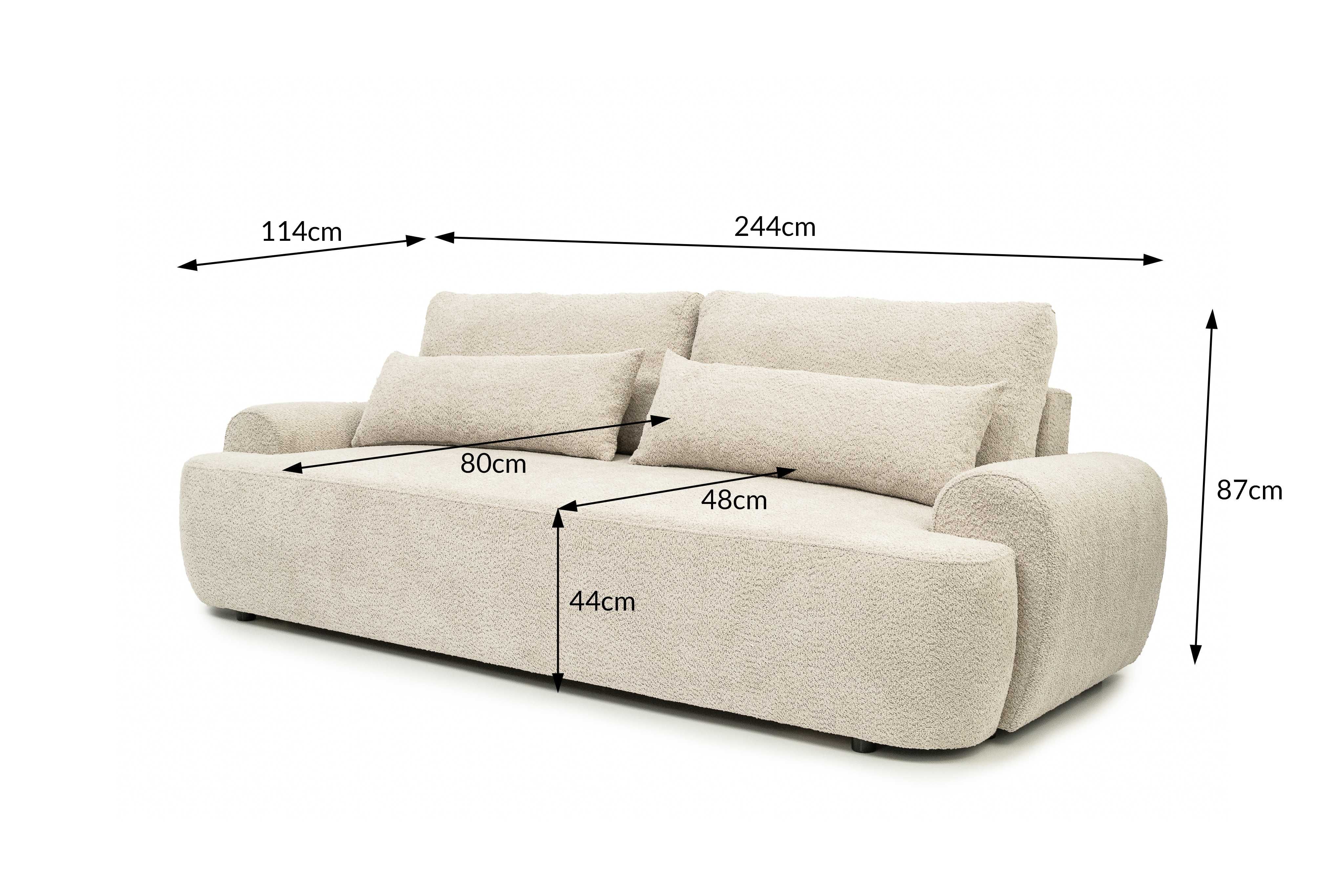 Sofa - Kanapa PREMIUM  z  Funkcja Spania