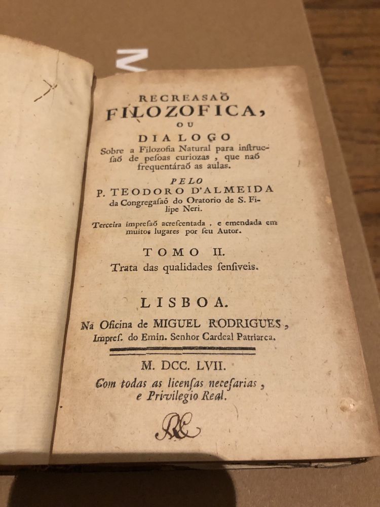 Recreação Filosofica - 9 Volumes