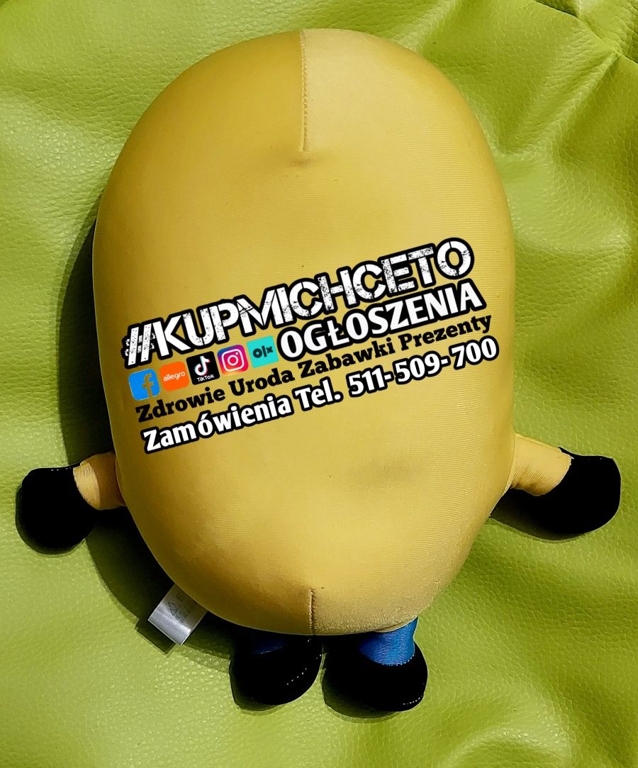 Minionek Minion SQISHY Miękka maskotka gniotek poducha od #KupMiChceTo