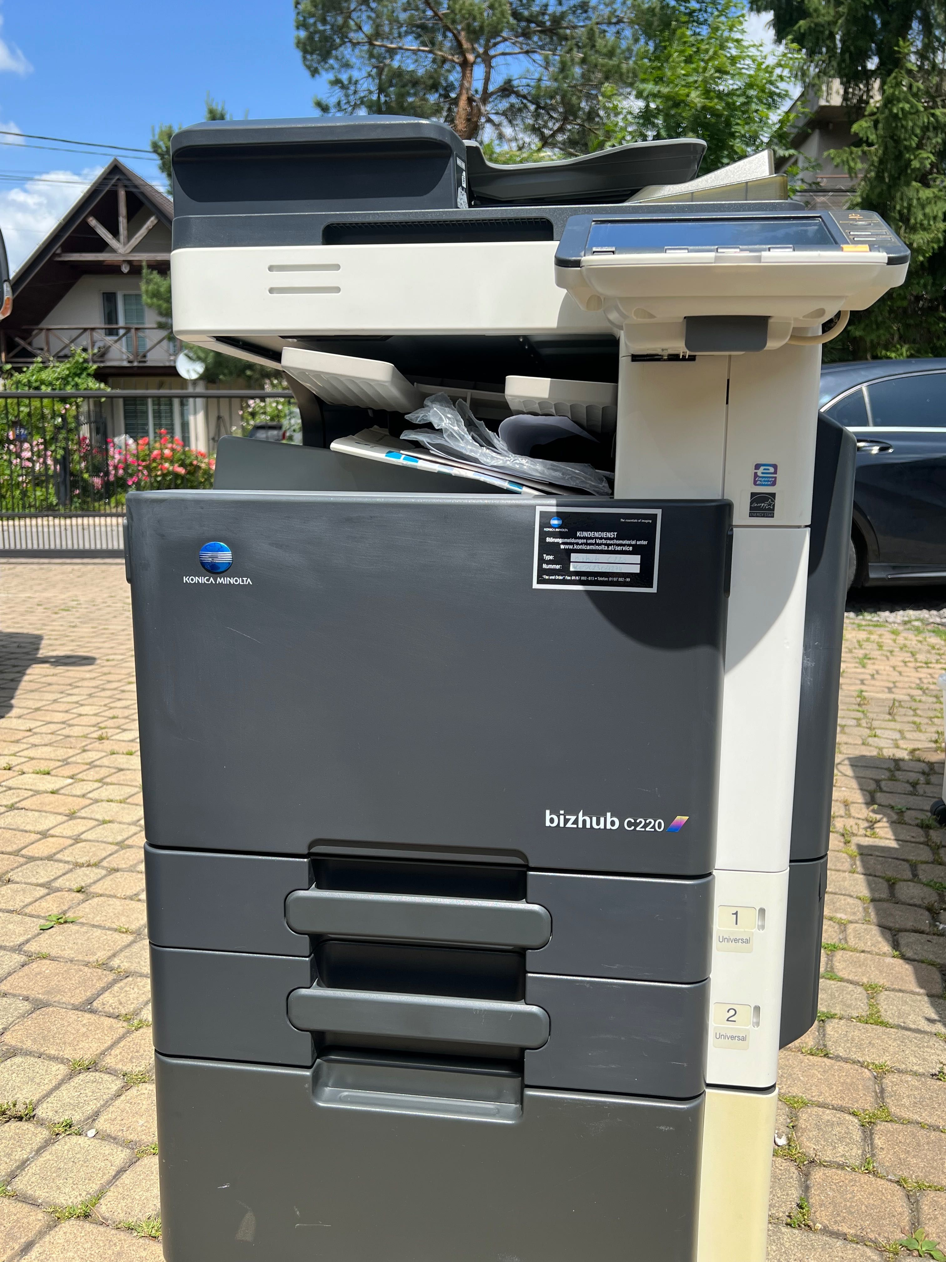 Kserokopiarka Konica Minolta/Ricoh/Zadbany sprzęt/Prywatnie