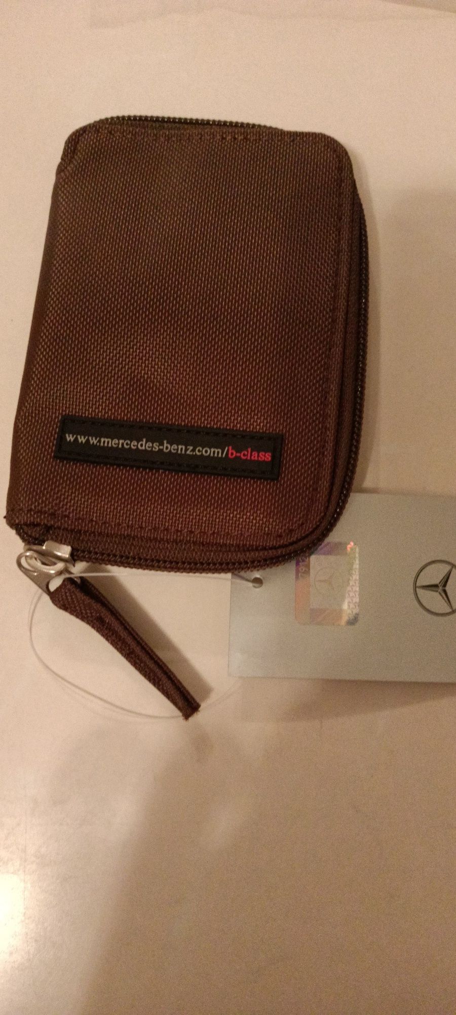 Oryginalny nowy portfel, etui na klucze Mercedes Benz