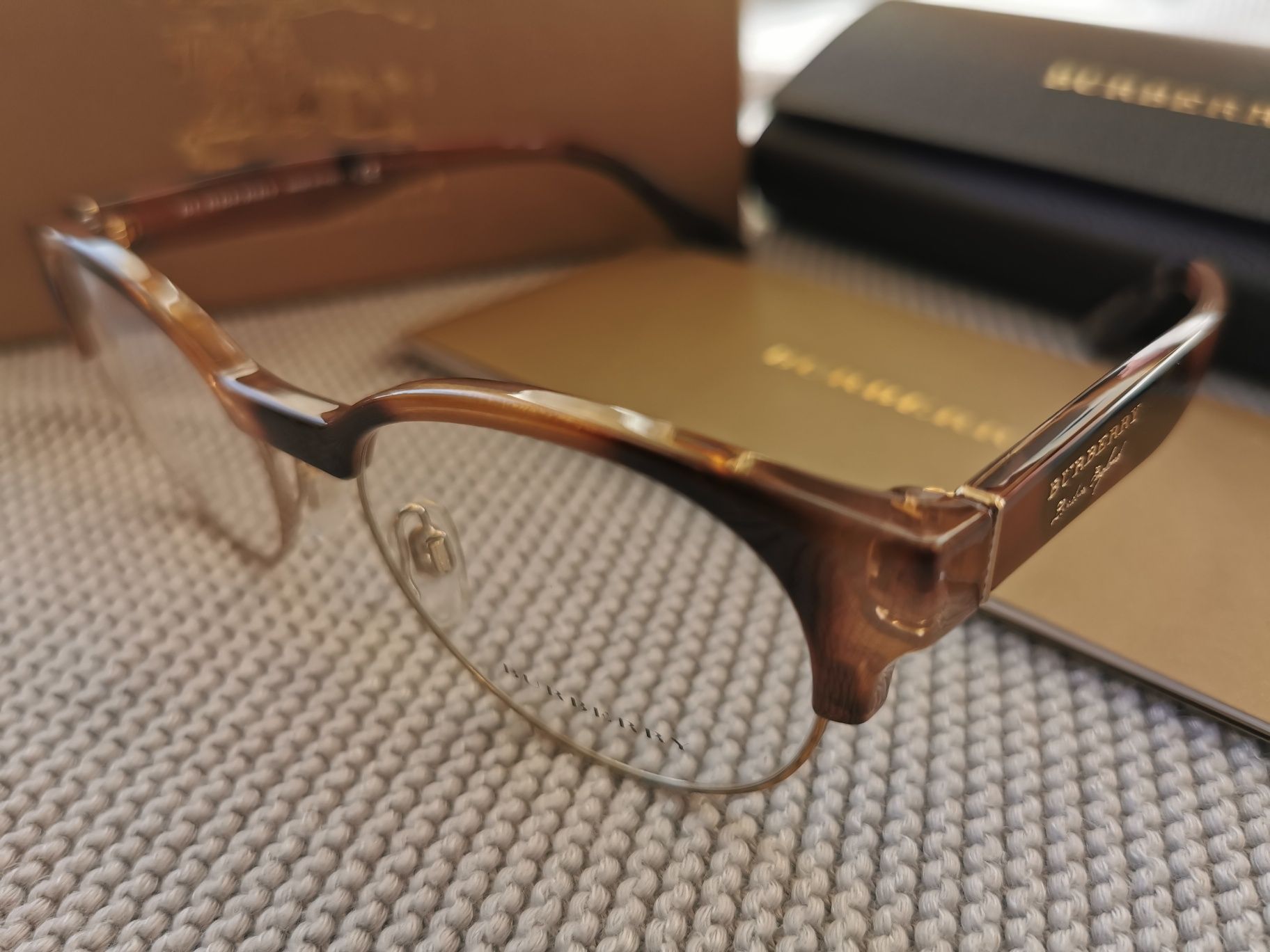 Oprawki okulary Burberry