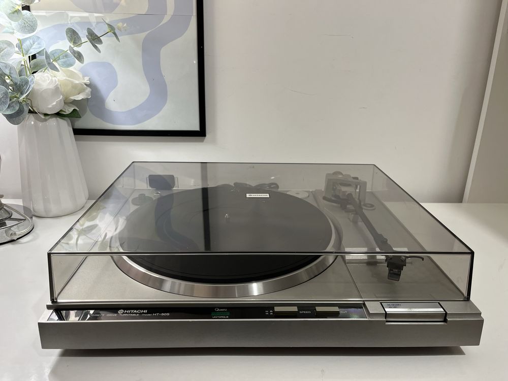 Gramofon Hitachi HT-50S, serwis, nowa igła