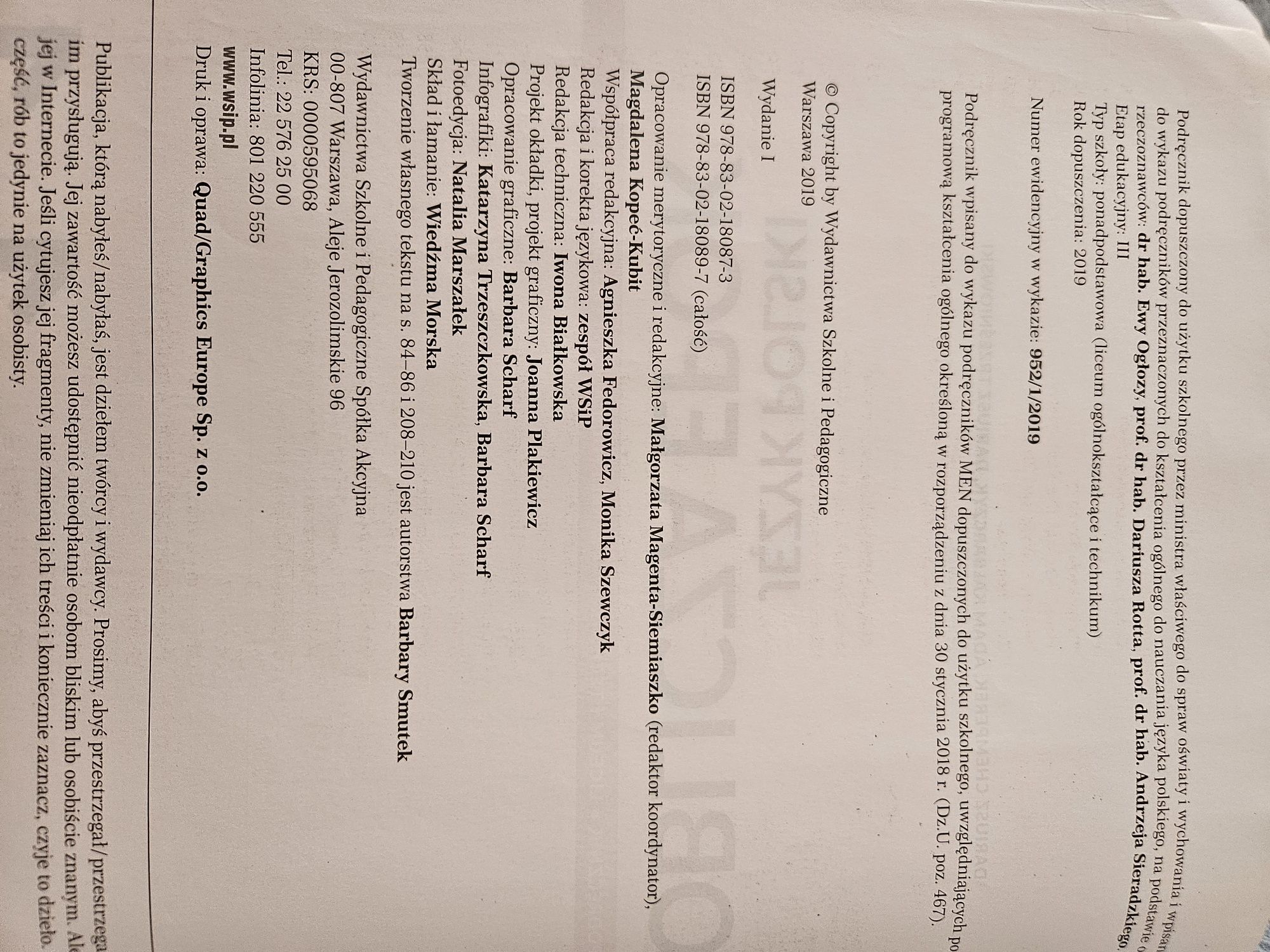 Podręcznik do j.polskiego,,Oblicza epok 1.1,,