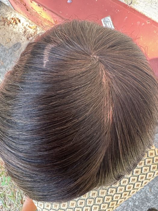 100% натуральне волосся, чоловічий манекен для барбера (болванка)