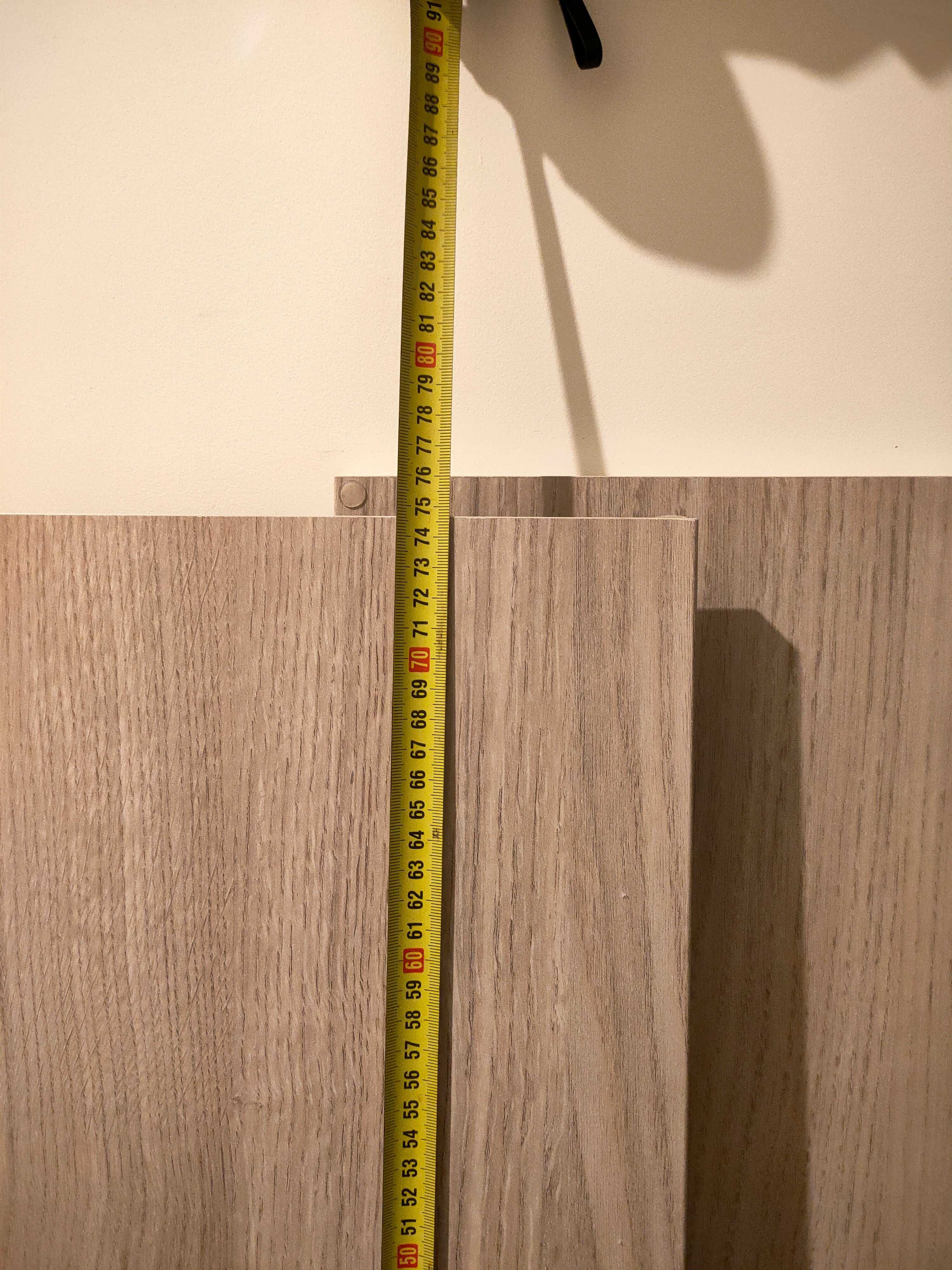 Drzwi do korpusu 37,5 x 75 cm GoodHome Atomia dąb 2x sztuki