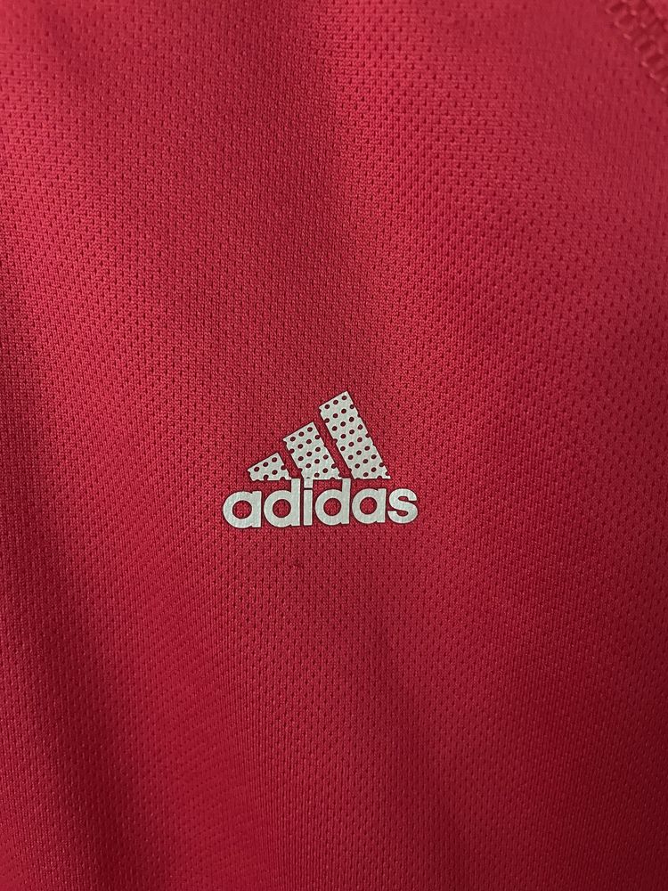 Koszulka sportowa treningowa damska adidas climate tshirt czerwony S