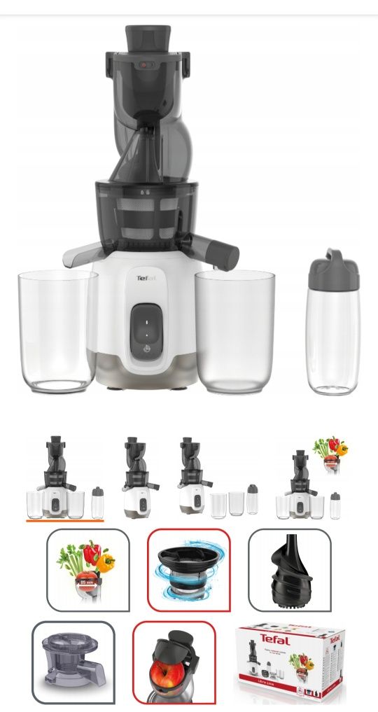Wyciskarka wolnoobrotowa Tefal ZC6001