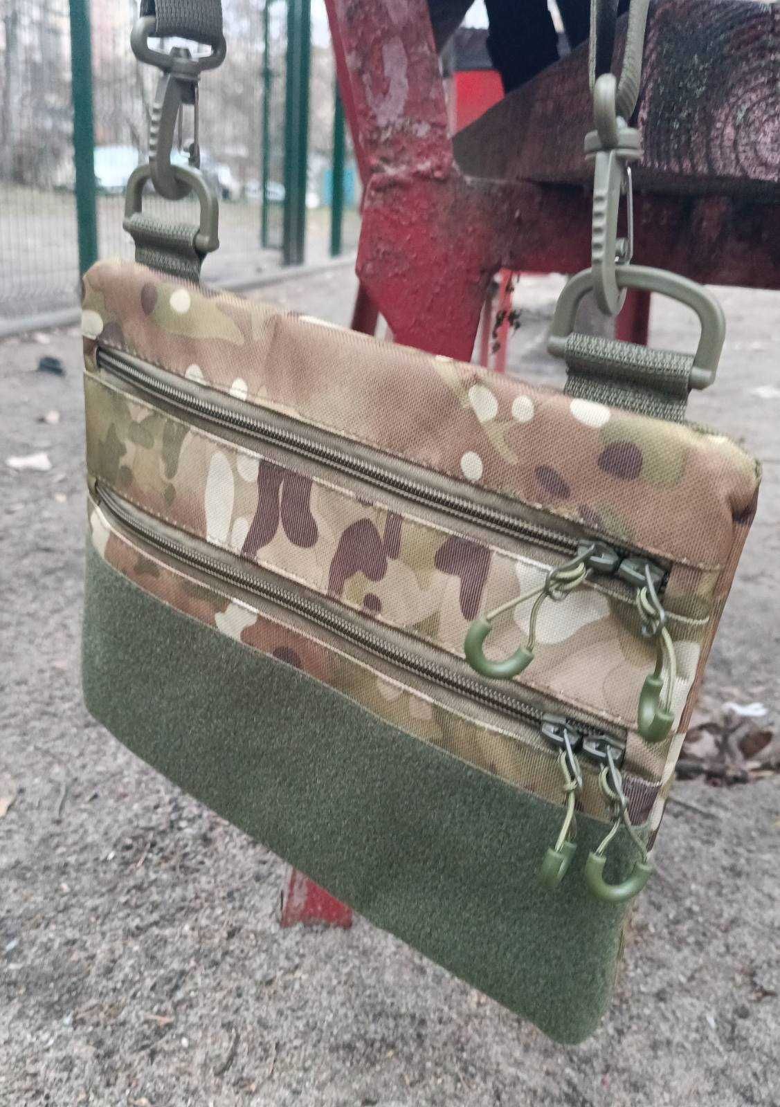 Нова чоловіча сумка у військовому стилі