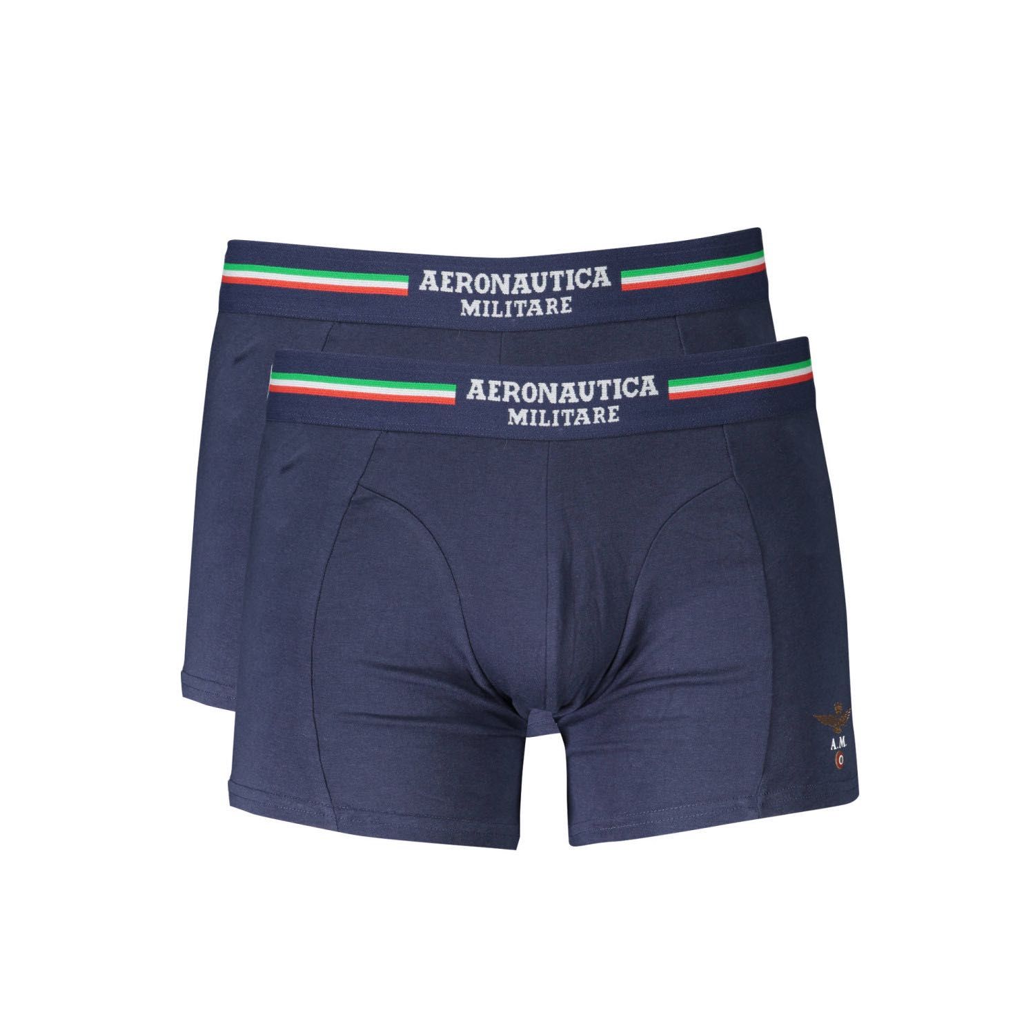 Bokserki Aeronautica Militare NIEBIESKIE 2 PACK PREZENT OKAZJA r. XL