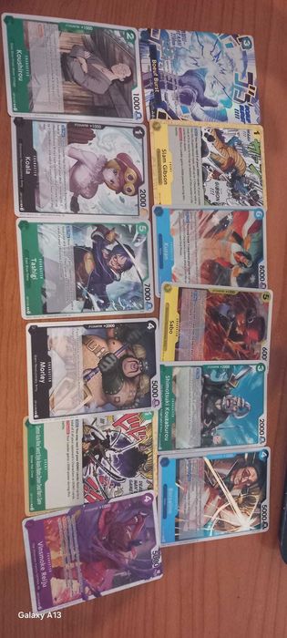 Cartas one piece originais legacy of the master