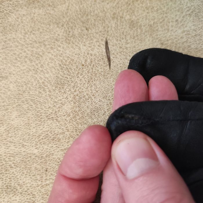 Мужские кожаные перчатки