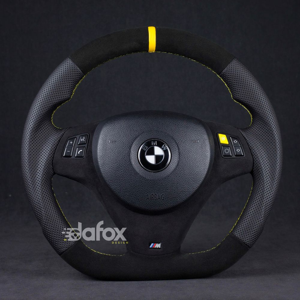 Kierownica do BMW E90 E91 E87 E92 E93 M Pakiet M3 ścięta M Performance