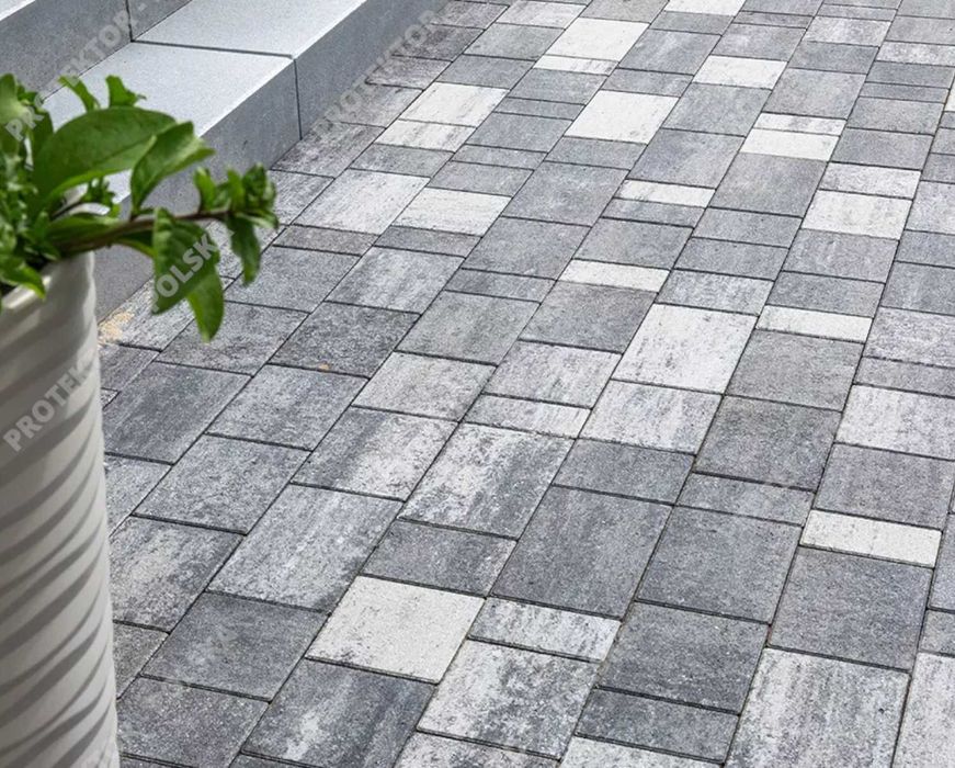 kostka betonowa TETRA BRUK-BET plac podjazd taras parking nawierzchnia