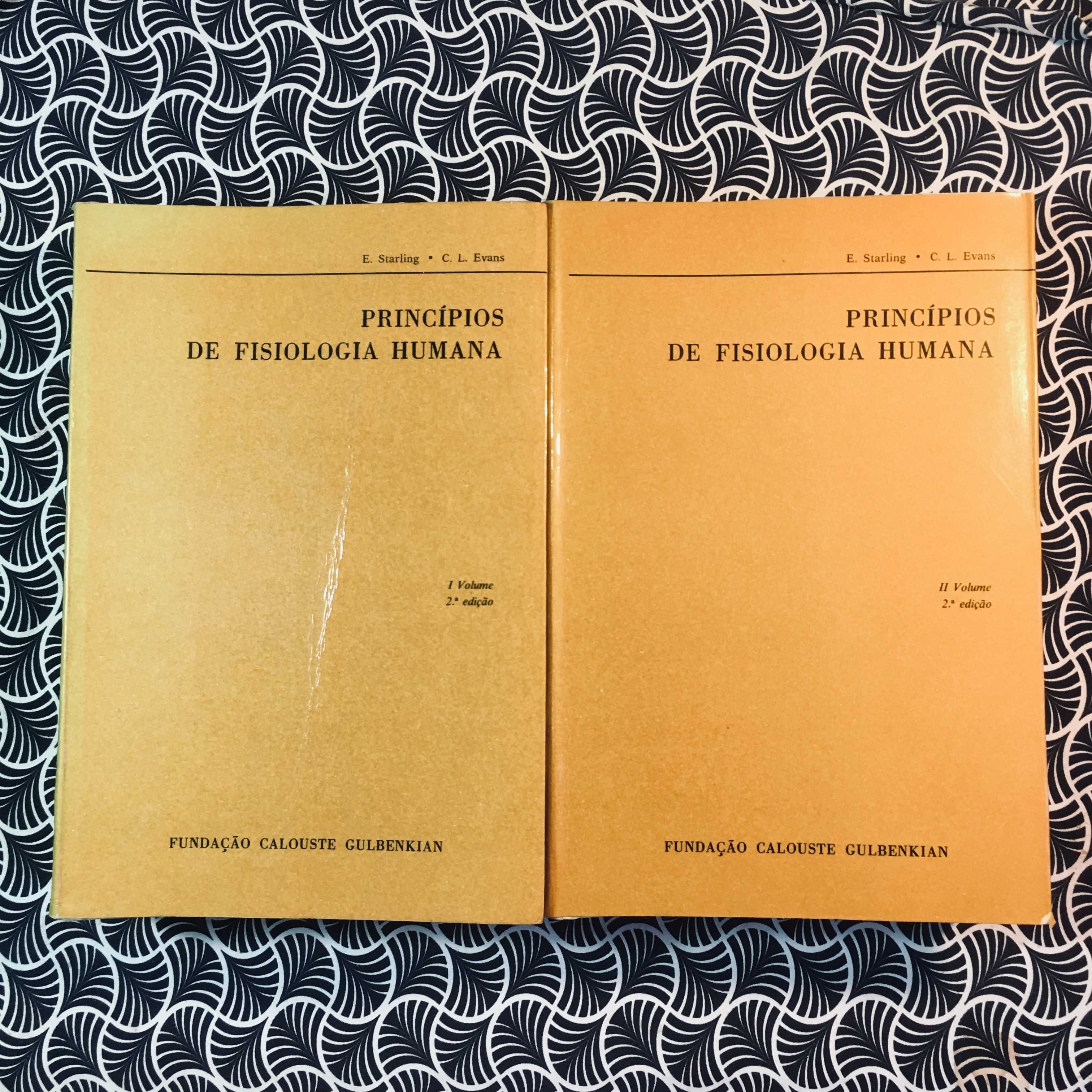 Princípios de Fisiologia Humana (2 vols.) - E. Starling & C. L. Evans