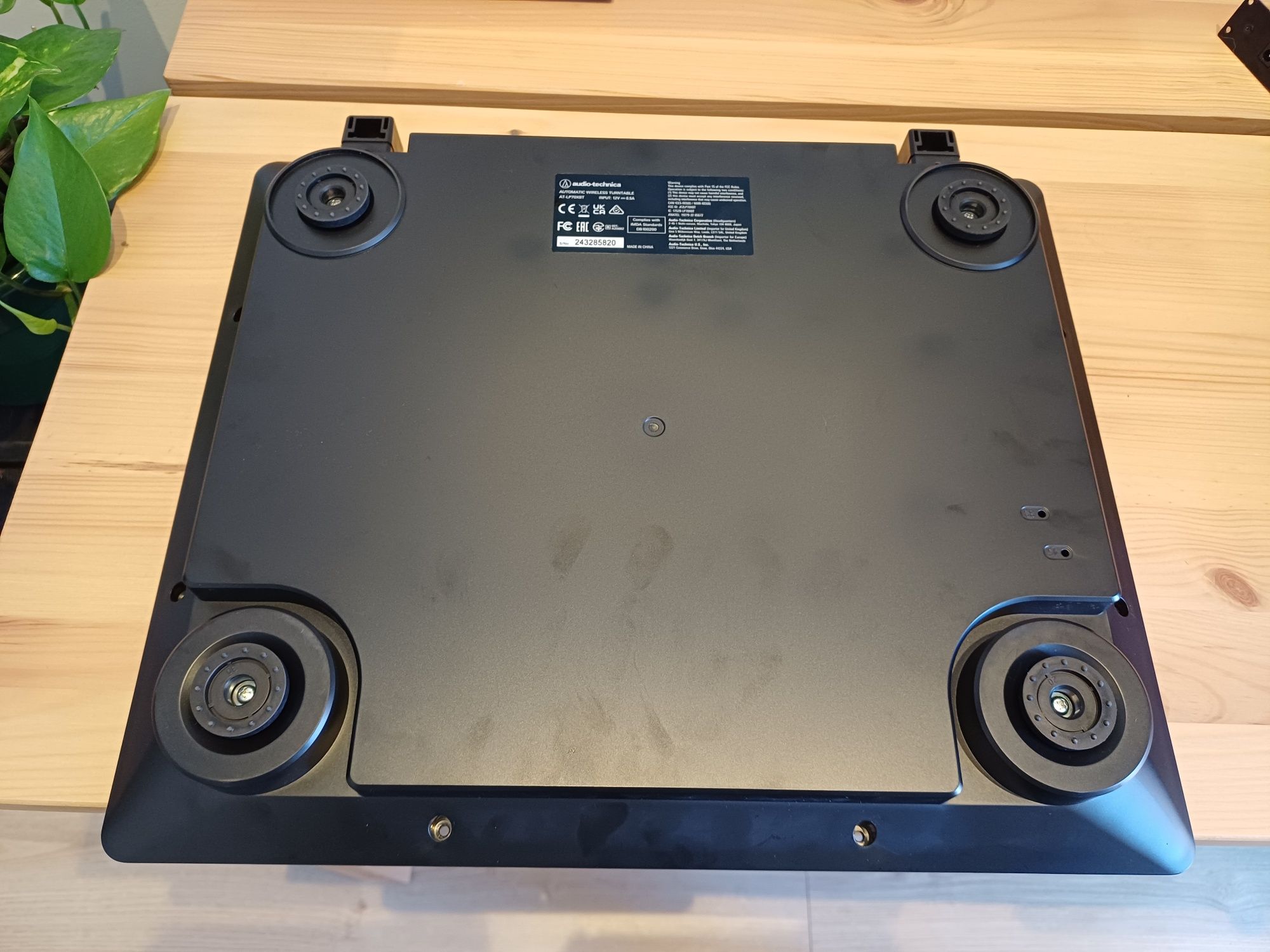Gira discos audiotechnica lp70 peças