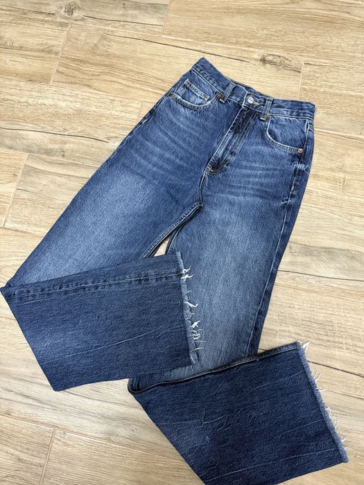 Сині джинси ZARA 34 розмір