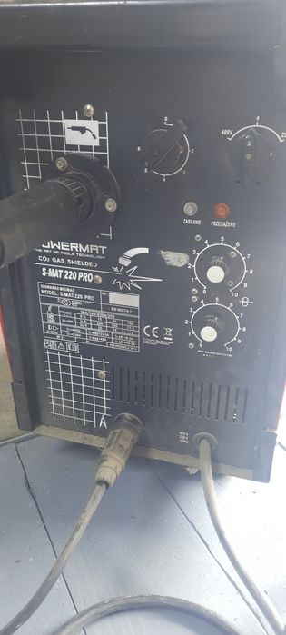 Spawarka inwertorowa półautomat MIG/MAG 220A / S-MAT-220 PRO migomat