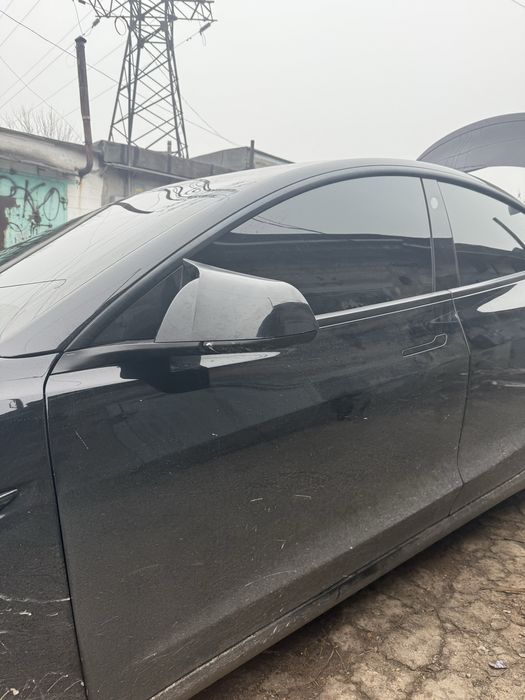 Накладки на зеркала tesla model 3