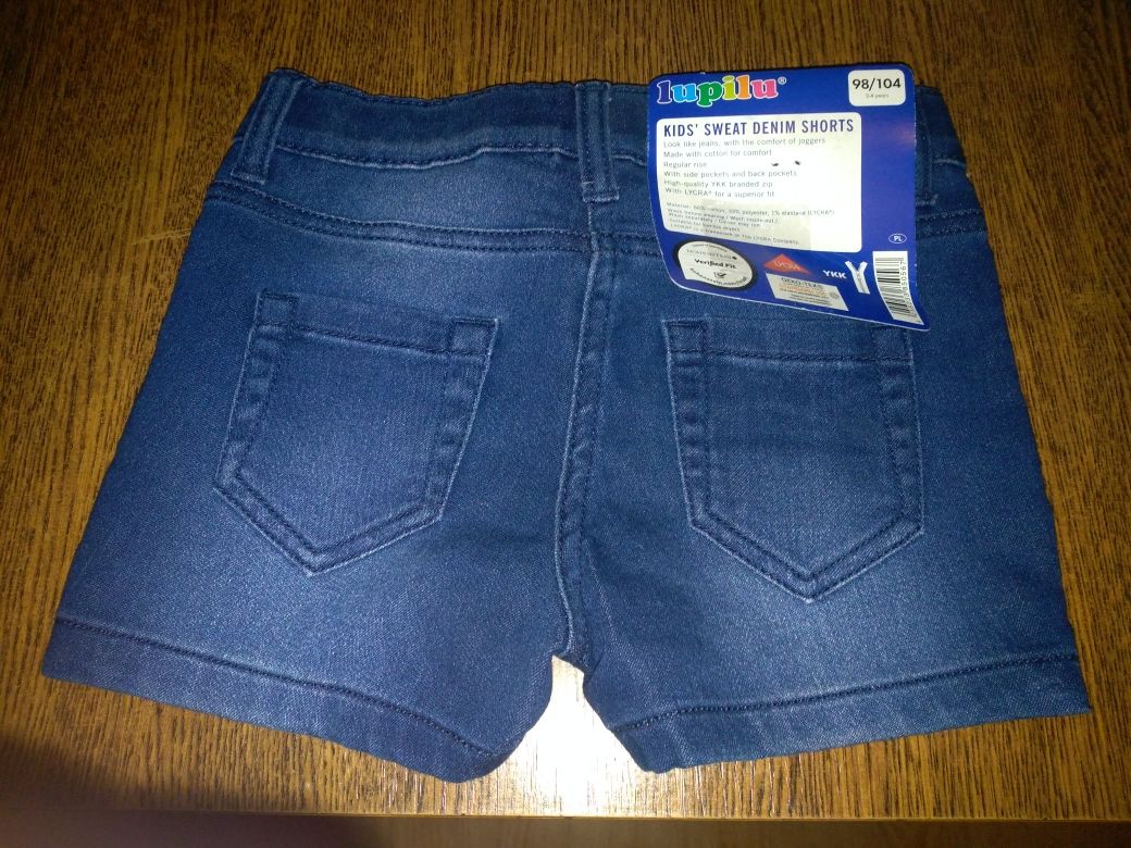Spodenki jeans Lupilu