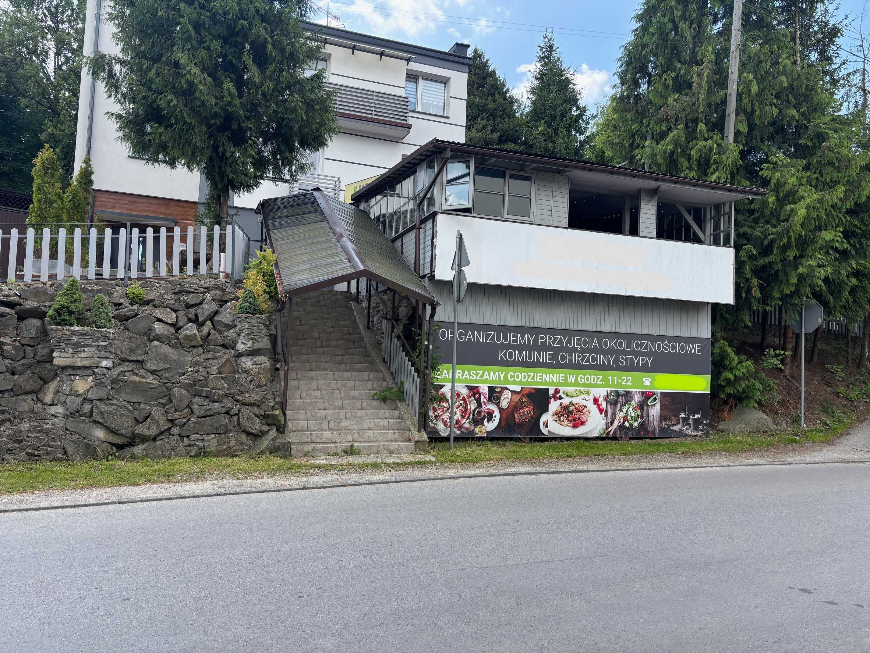 Lokal użytkowy 190m2 + patio 36,2 m2 , ul. Goetla Sucha Beskidzka